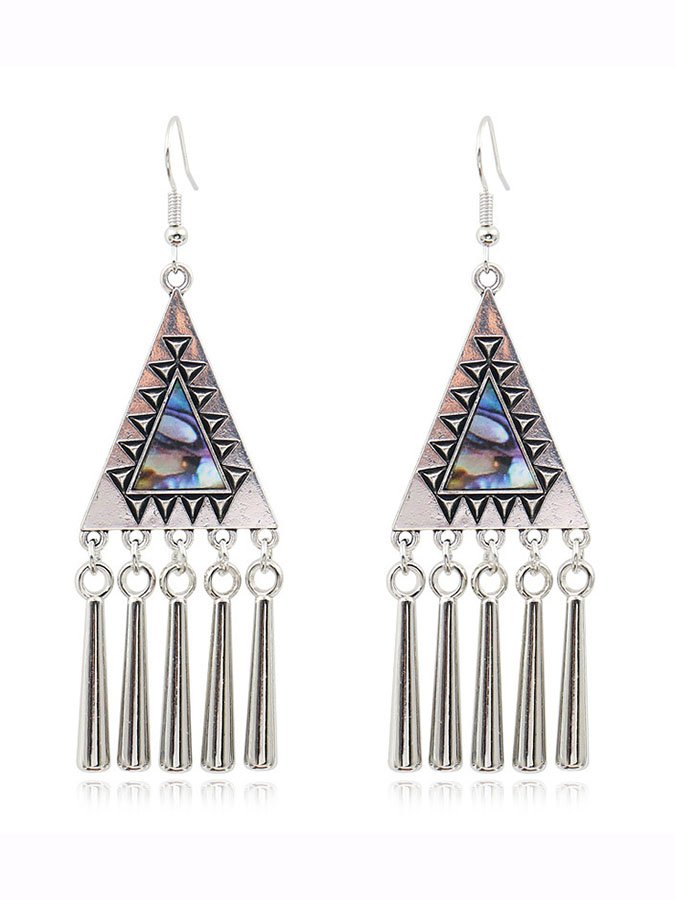 Ethnic Metal Earrings