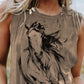 Western Horse Print Vest