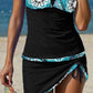 Printed Bikini Swimsuit Set