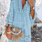 Bohemian Panel Lace Dress