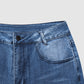Split Hem Ripped Pocket Detail High Waist Flare Jeans