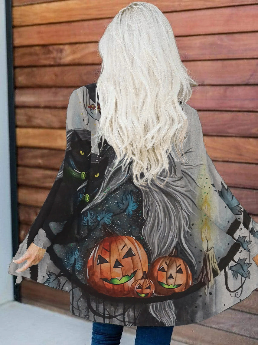 2022 New Halloween Casual Comfortable Cape Coat