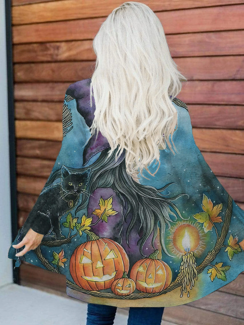 2022 New Halloween Casual Comfortable Cape Coat