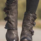 Women's retro ethnic style boots
