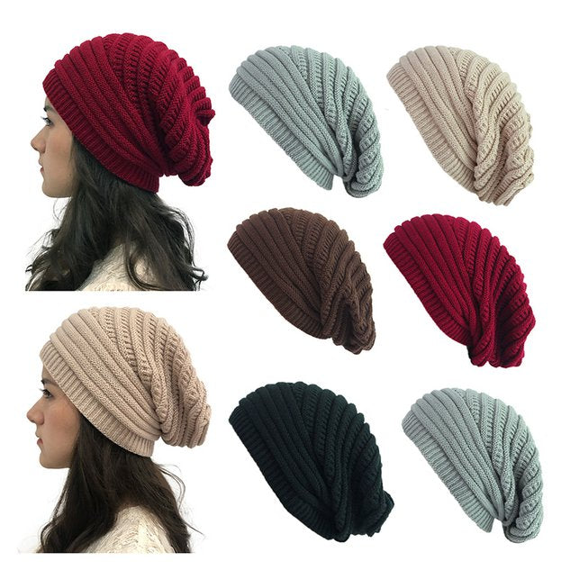 Women Winter Casual Pullover Hats