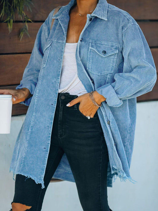 Retro Ripped Denim Jacket