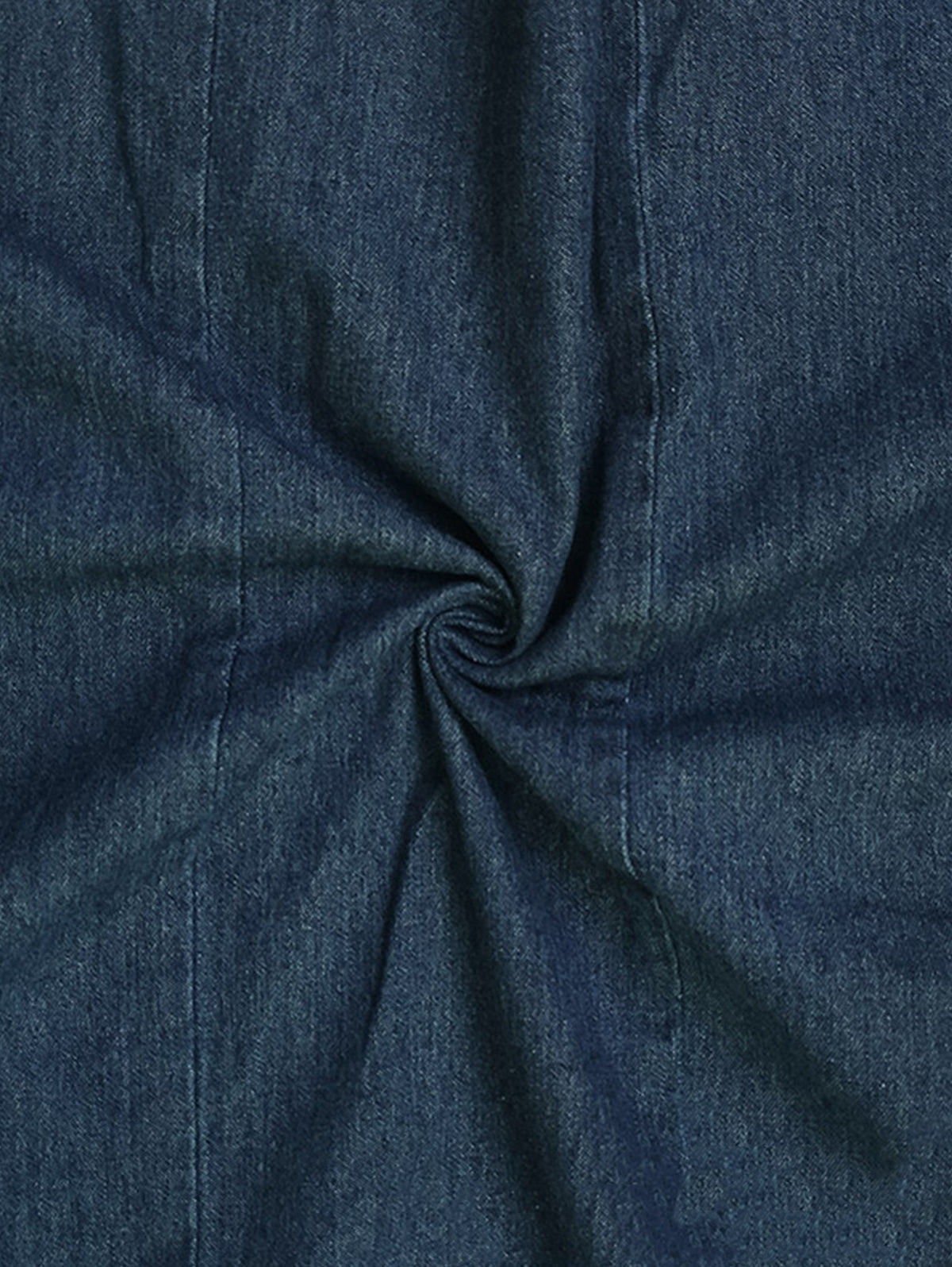 Women's Paneled Irregular Hem Denim Skirt