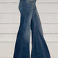 Vintage High Waist Flared Jeans