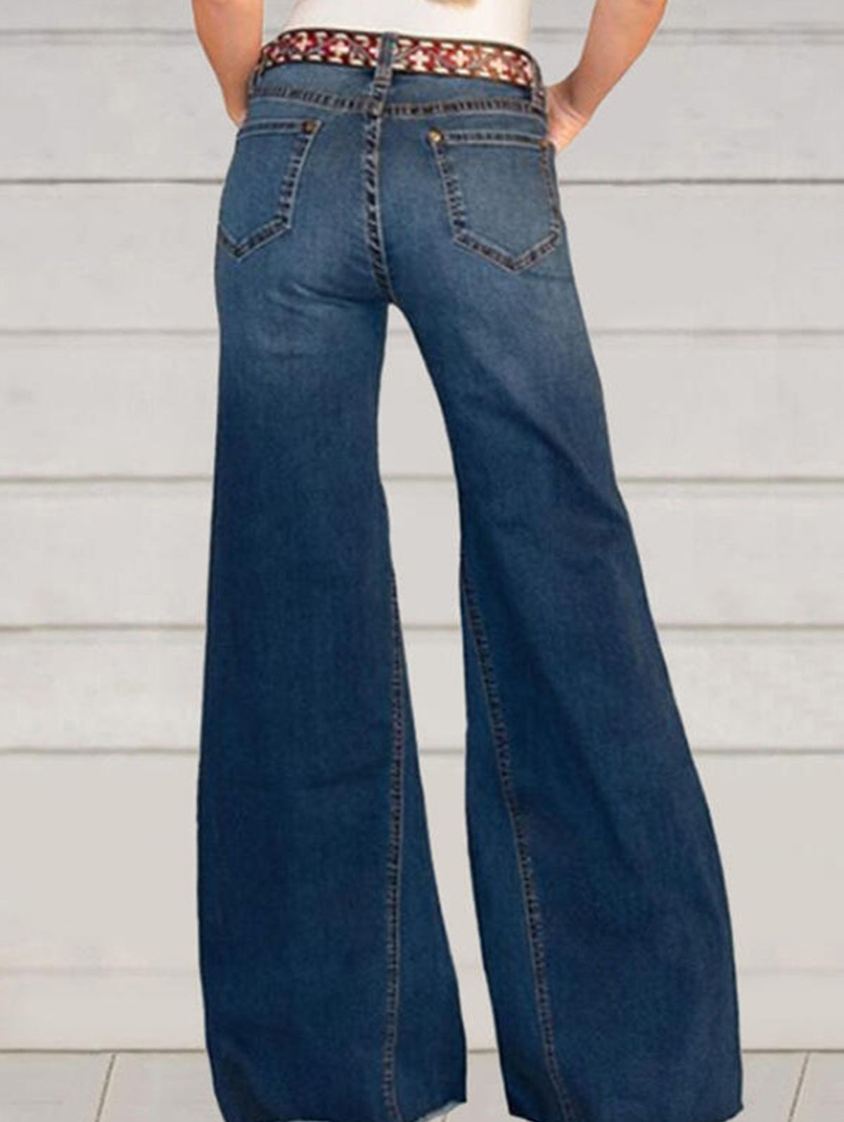 Vintage High Waist Flared Jeans