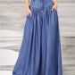 Plus Size High Waist Casual Wide Leg Pants