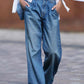 Women's Casual High Waist Loose-fitting Jeans