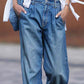Women's Casual High Waist Loose-fitting Jeans