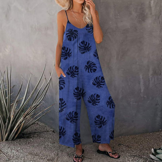 Women's Ethnic Print Jumpsuit