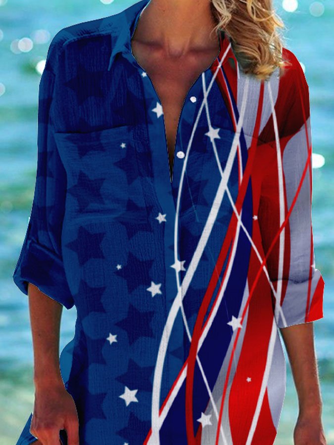 Vacation Print Shirt