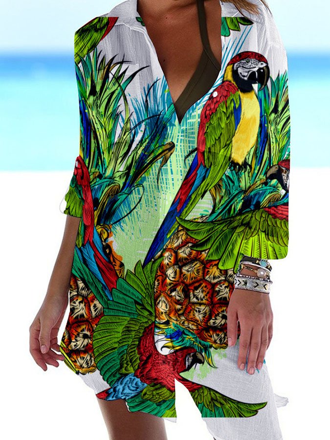 Vacation Print Shirt