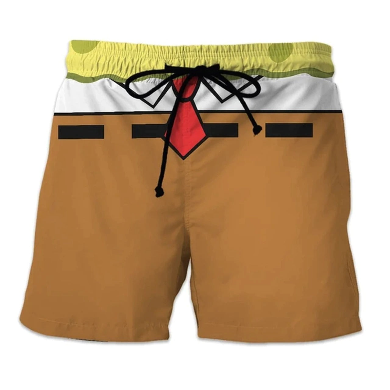 Sponge Custom Beach Shorts - Swim Trunks