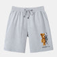 Robot Bear Print T-Shirt & Shorts