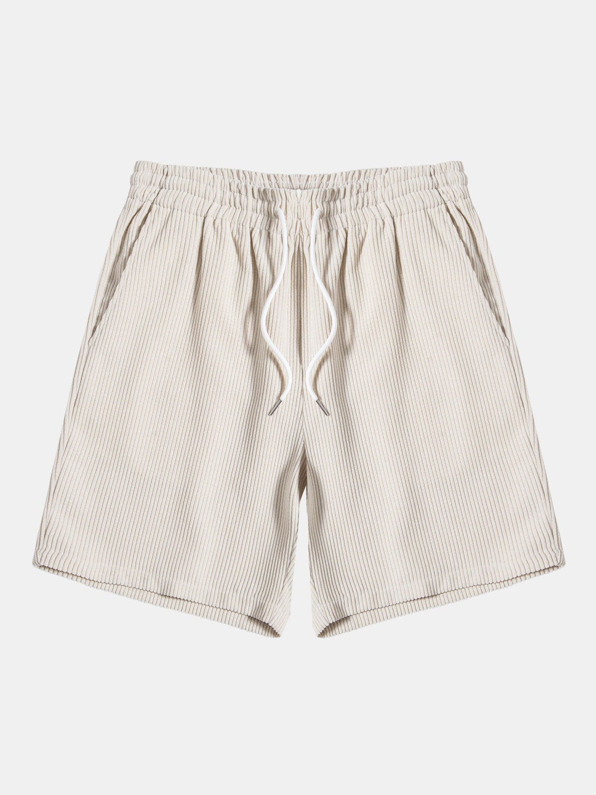 Short Sleeve Corduroy Boxy Shirt & Corduroy Shorts