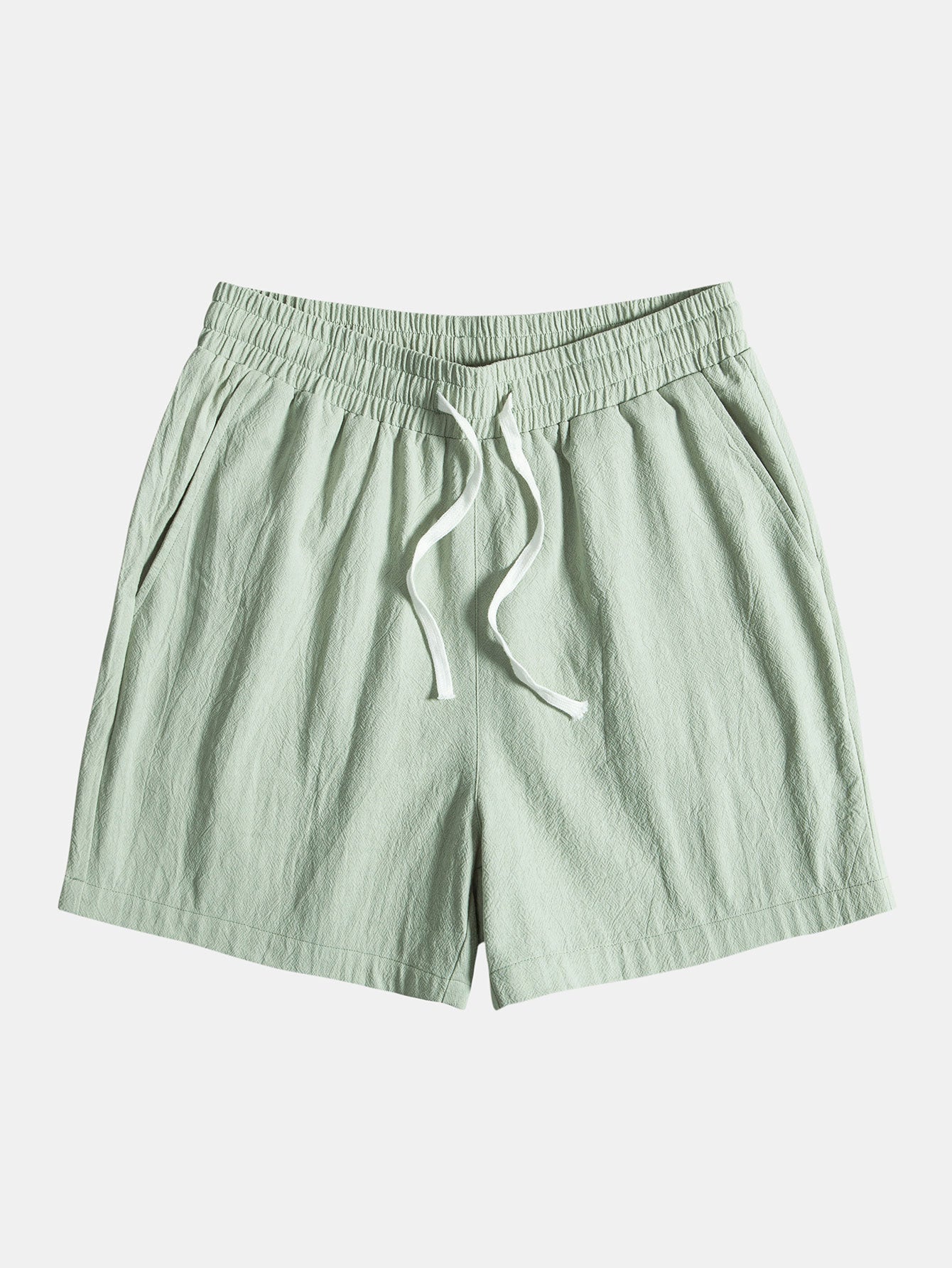 Textured Cotton Revere Shirt & 5" Shorts