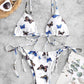 Butterfly Print Bikini