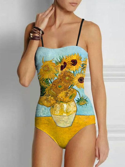 Canvas Art Print Swimsuit And Apron