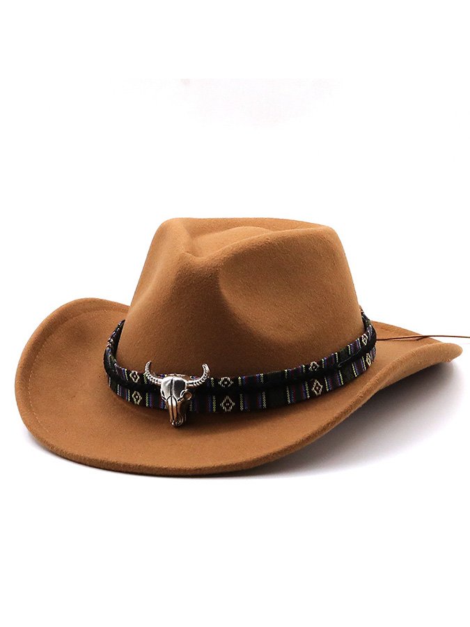 Western Cowboy Big Brimmed Hat