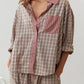 Pink loose pajama set
