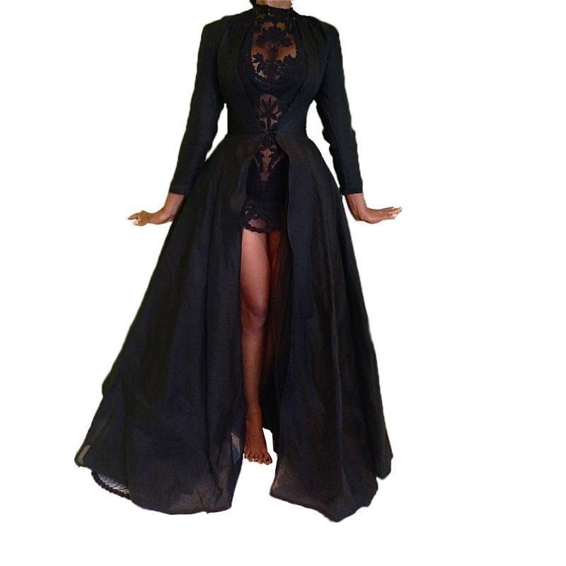 Black Gothic Lace Dress – Rakkiss