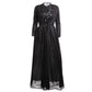 Black Gothic Lace Dress