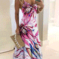Flame Print Camisole Dress