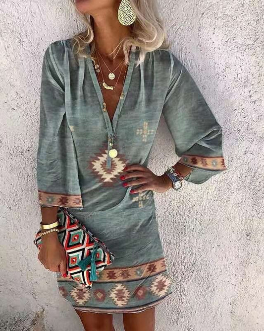 Women's Western AZTEC Dress