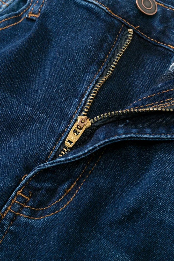 90s Vintage High Waist Ripped Flare Leg Jeans