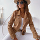 Tan Leather LuxeJacket
