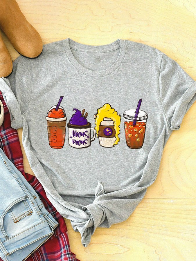 Women&#039;s Halloween Crew Neck T-Shirt