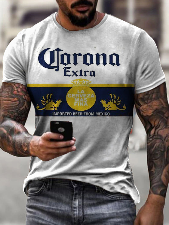 Mens Corona Extra Printed T-shirt