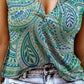 Sexy V-Neck Print Casual Tank Top