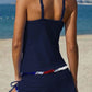 Printed Bikini Swimsuit Set