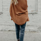 Asymmetric Hem Batwing Sleeve Cardigans