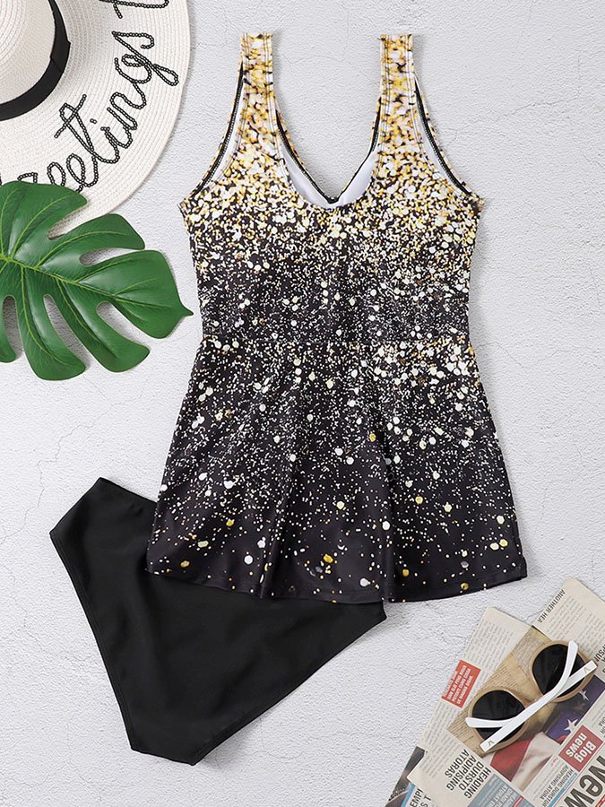Place Print Swimsuit