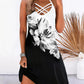 Print/Floral/Color Block Sleeveless Shift Knee Length Casual/Vacation Dresses