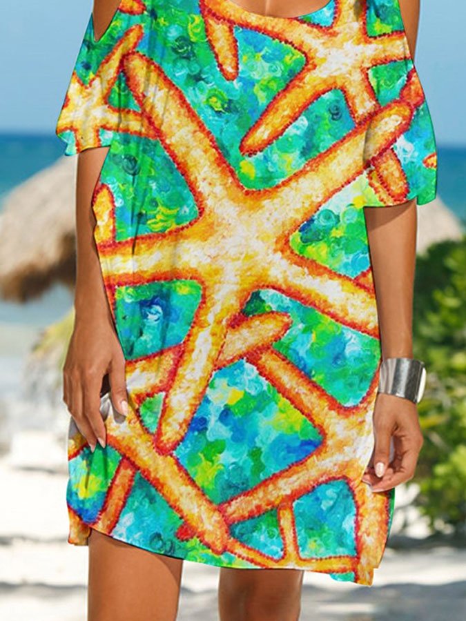 Resort Print Dress