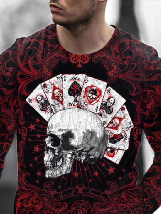 Skull Print T-Shirt