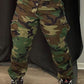 Camouflage Print Plus Size Pants