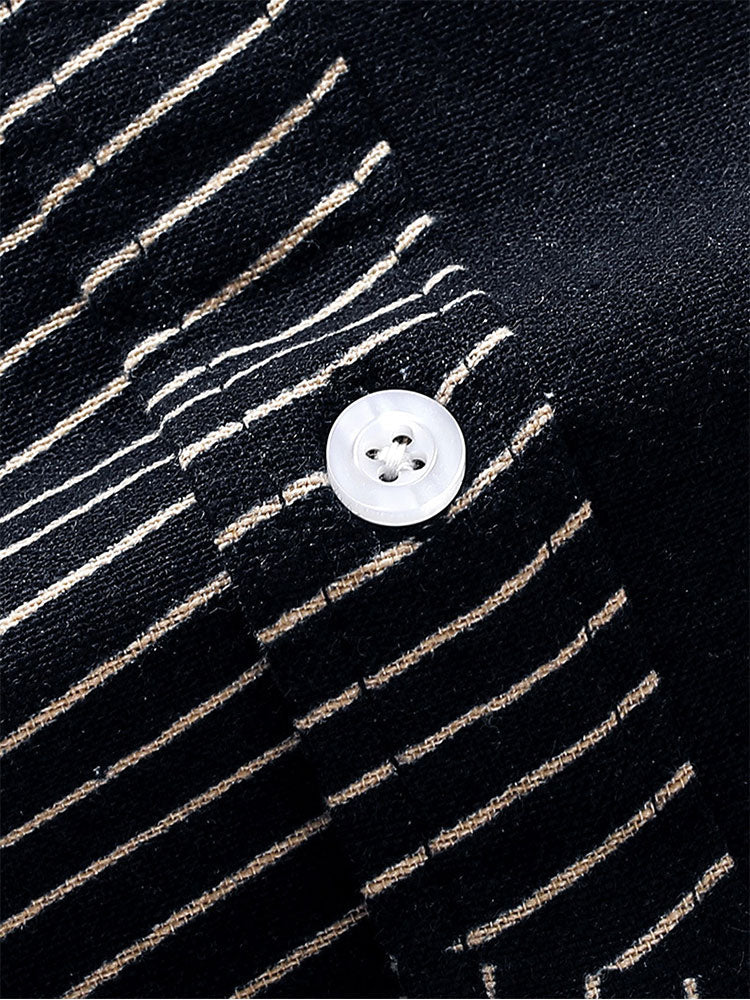 Line Geometry Print Shirt & Shorts