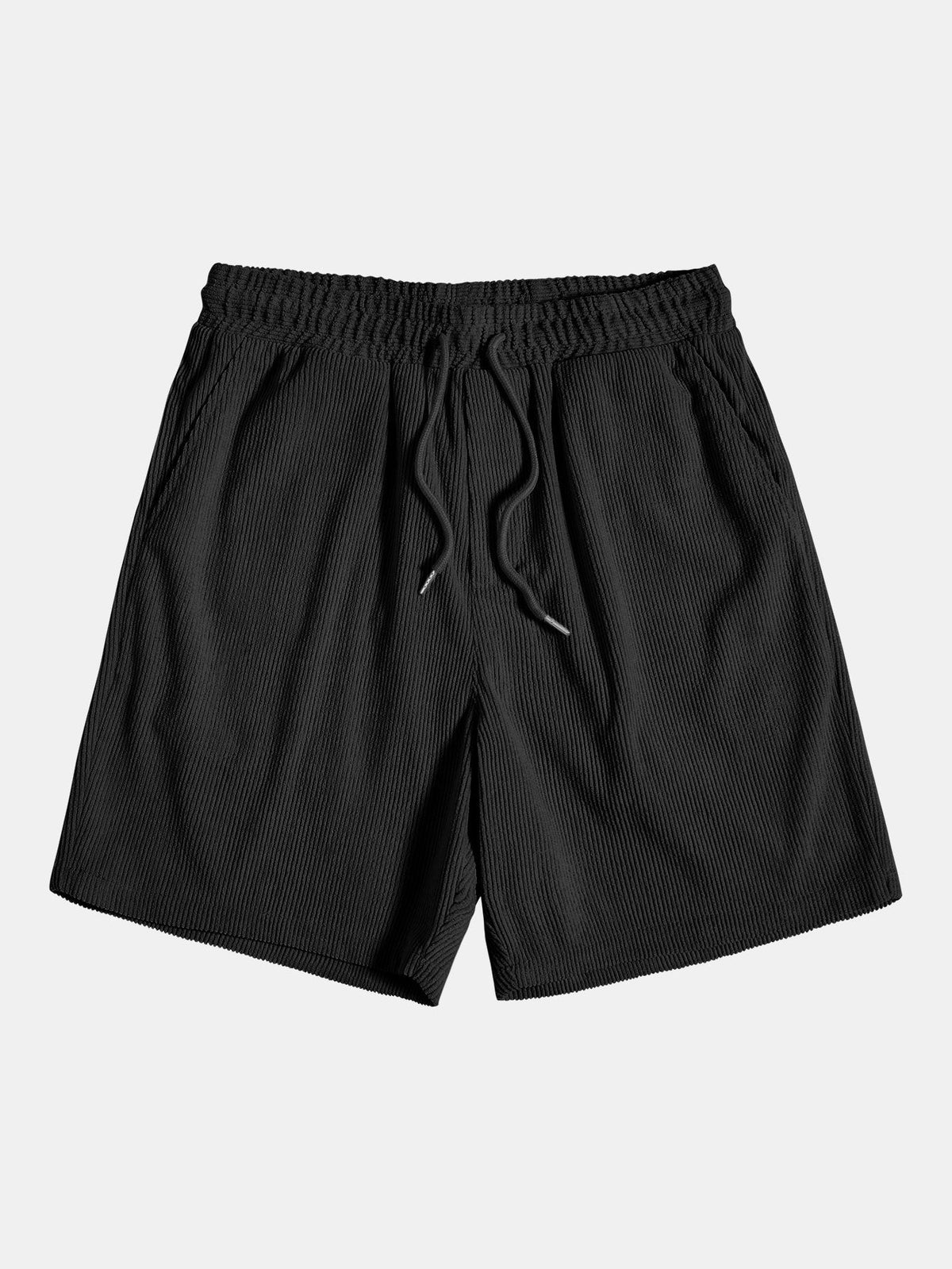 Two Tone Corduroy Shirt & Corduroy Shorts