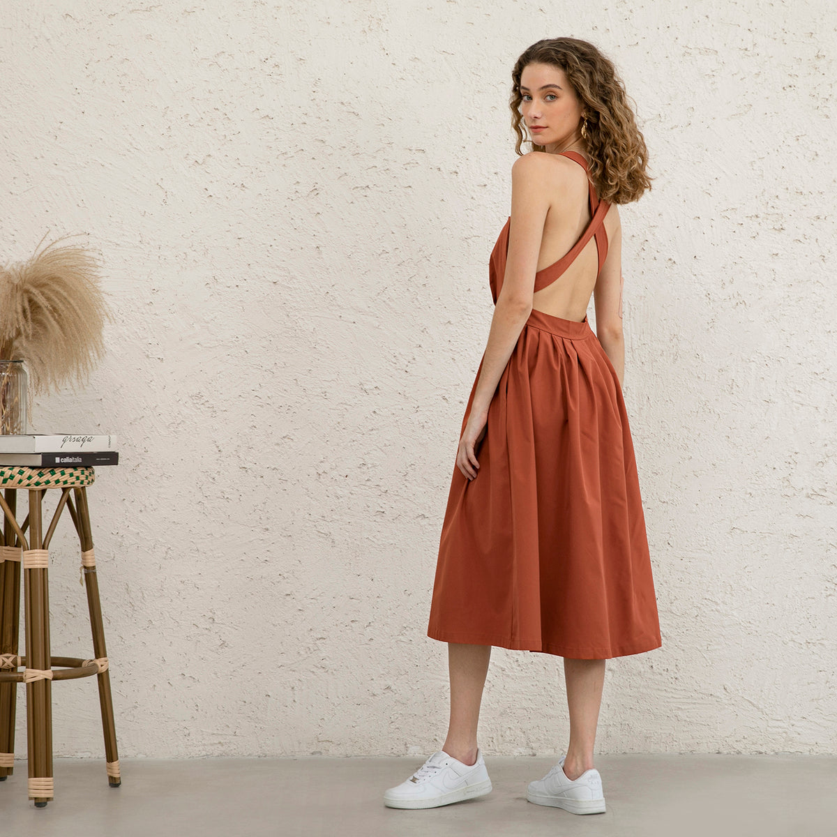 Summer Backless Stylish Dress