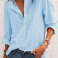 Women's Casual Pure Color Striped Shirt