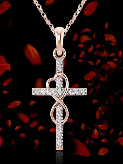 Jesus Cross Faith Necklace