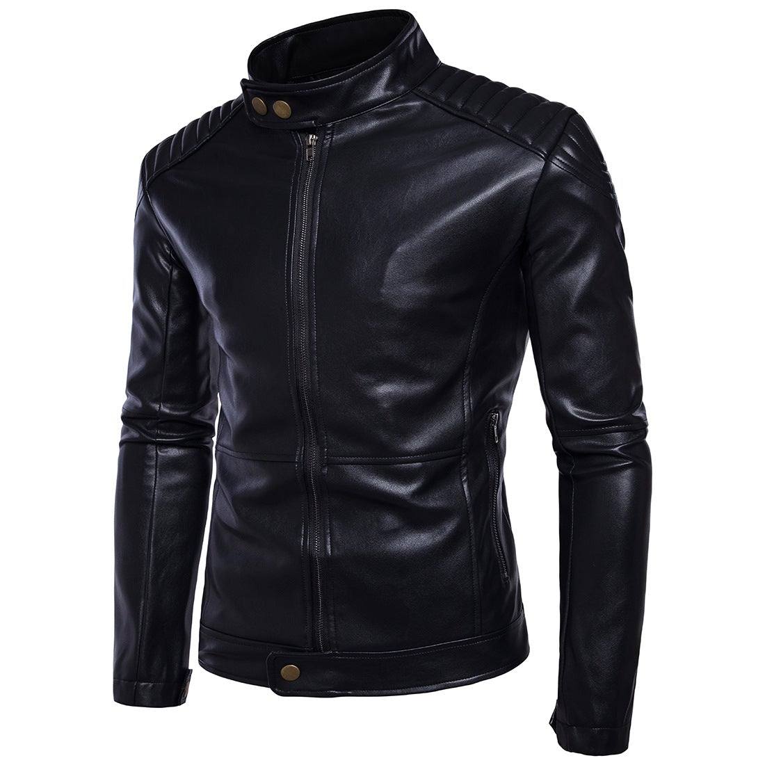 Men's Motorcycle Leather Jacket