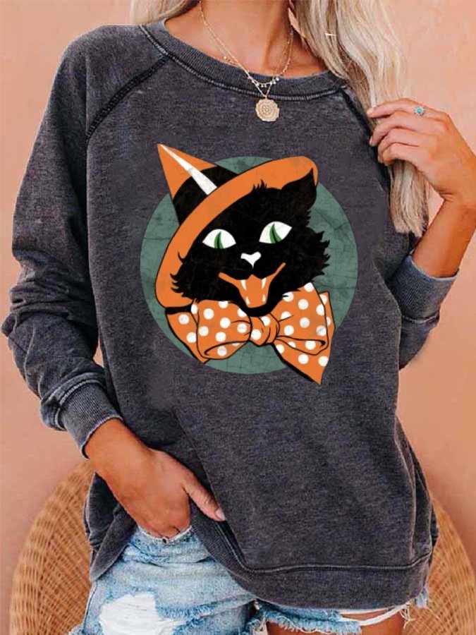 Ladies Halloween Casual Comfort Top